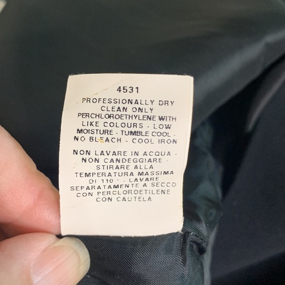 Moschino black‎ Sheath Dress with Grogain Ribbon Tie - Picture 6 of 7